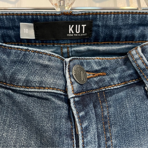 Kut from the Kloth Catherine Boyfriend Jeans Sz 10 - Picture 2 of 6